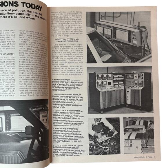 VTG 1973 Petersons "Basic Carburetion And Fuel Systems" 4th ED Hot Rod Magazine - Picture 12 of 16